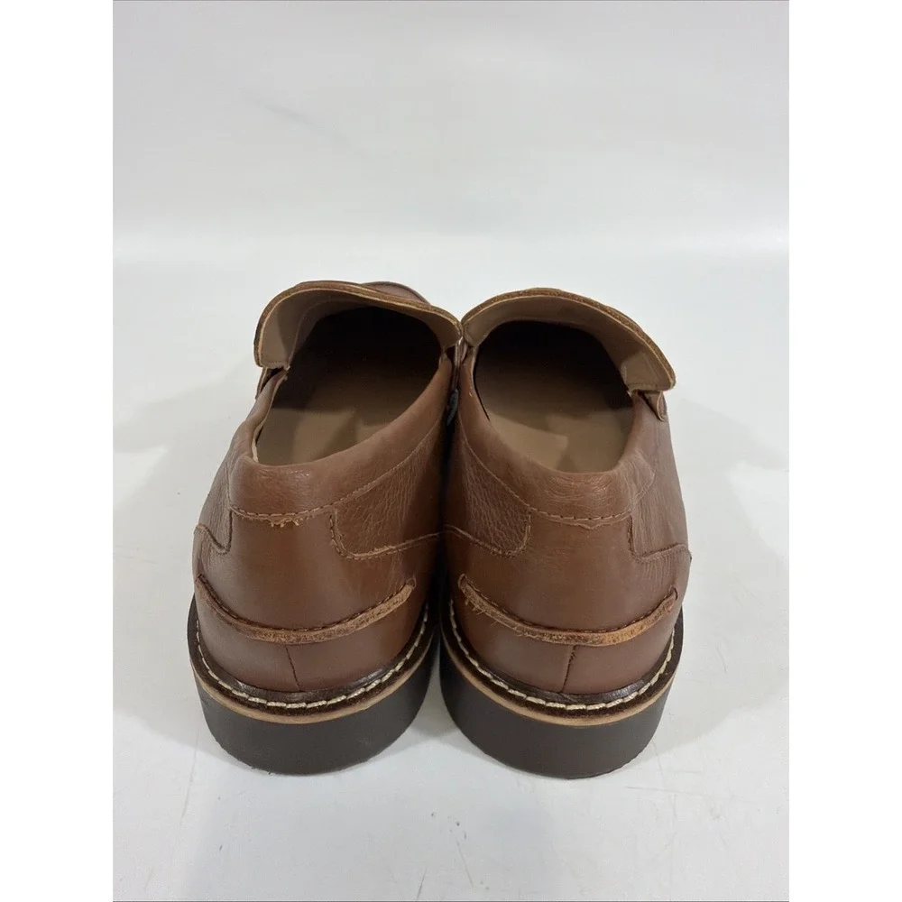 Womens‎ Blondo Waterproof Penny Loafers Brown Leather Size 10
